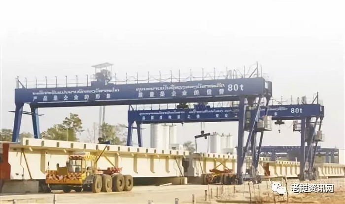 中老鐵路萬象制梁場遠景。本報記者 孫廣勇攝